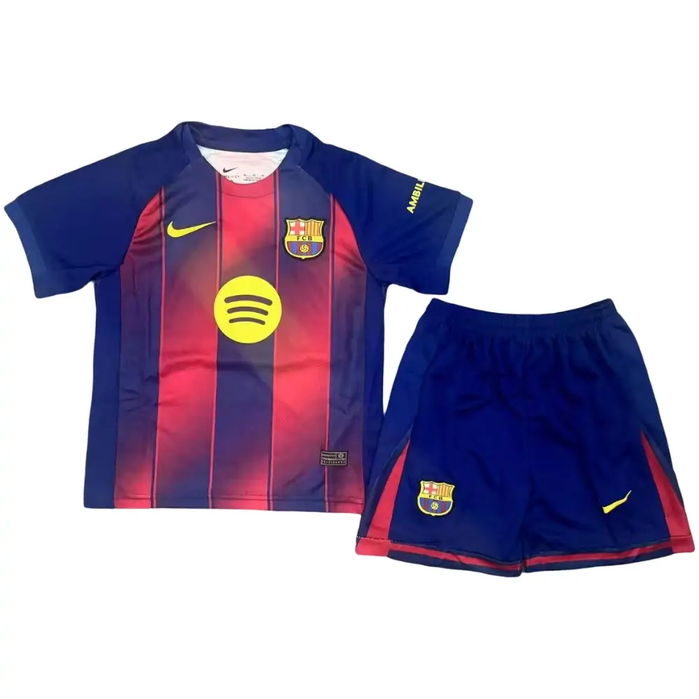 2025-26 Barcelona Home Children's Jersey