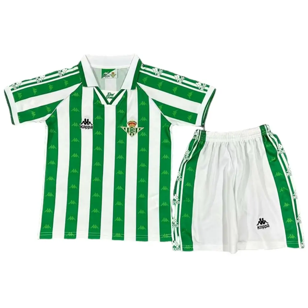 1995/97 Real Betis Home Retro - Kids Kit