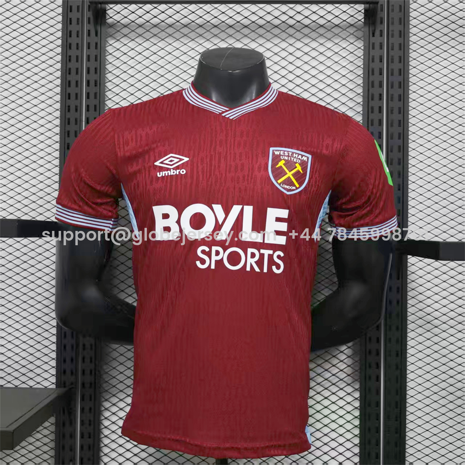 West Ham United 25-26 Home Jersey - Player Version