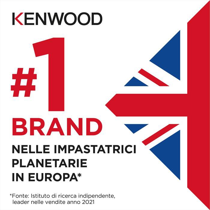 KENWOOD. - Planetaria Titanium Chef Baker KVC65.001SI-SILVER