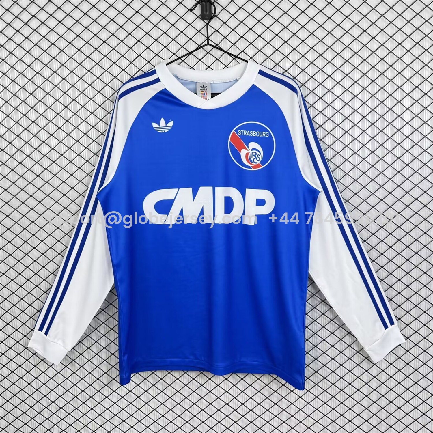 Retro Strasbourg 1978-79 Home Long Sleeves Jersey