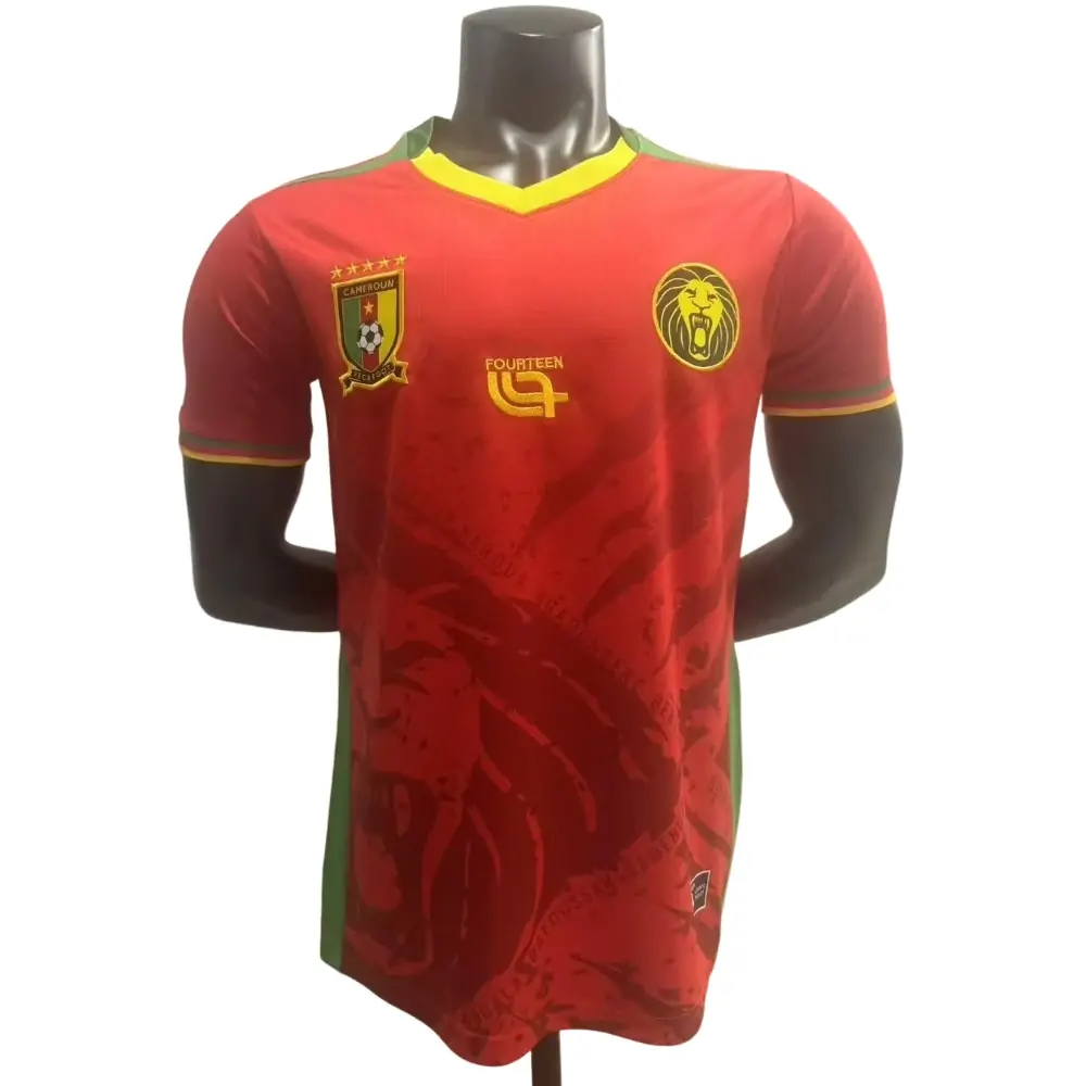 2025-26-Cameroon Red-Shirt-Player Edition
