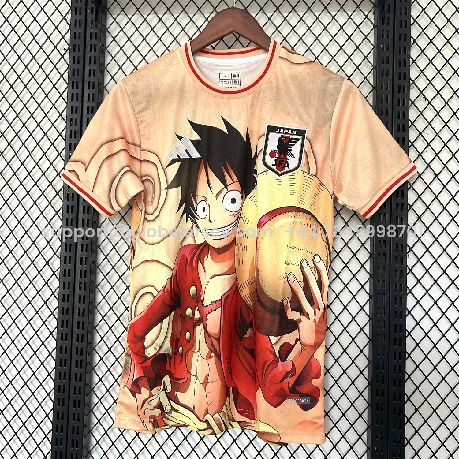 Japan 25-26 Luffy And His Straw Hat Special Jersey - Fans Version