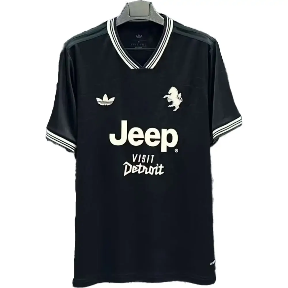 2025-26 Juventus Second Away Kit Advertising Version - Fan Edition