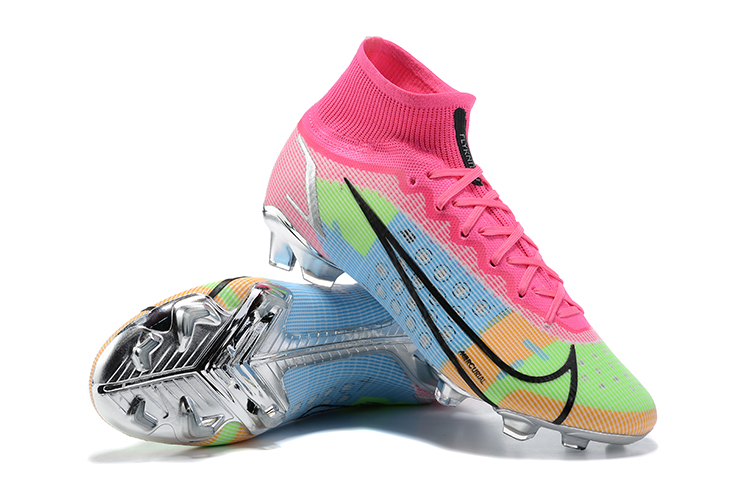 Assassin 14th generation high-top fully knitted waterproof FG football shoes