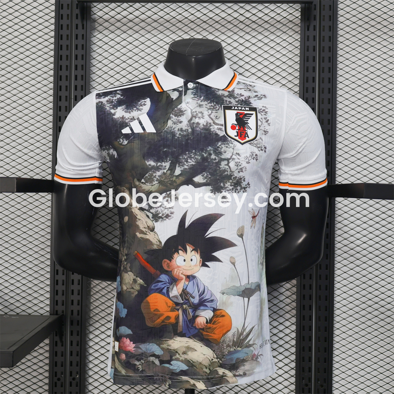 Japan 25-26 Son Goku Meditates Under The Tree Special Jersey - Player Version