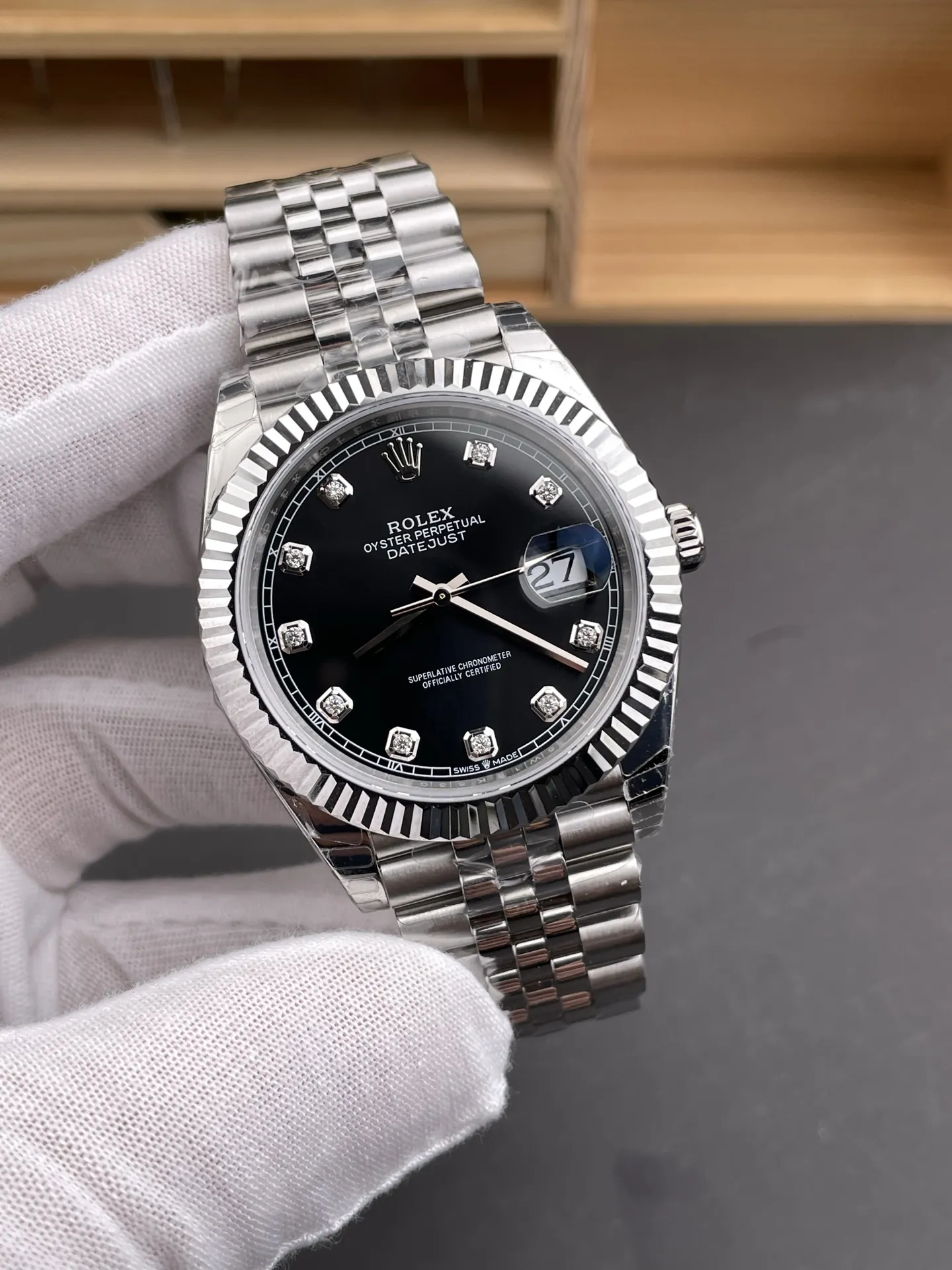 Rolex Datejust Black 41mm
