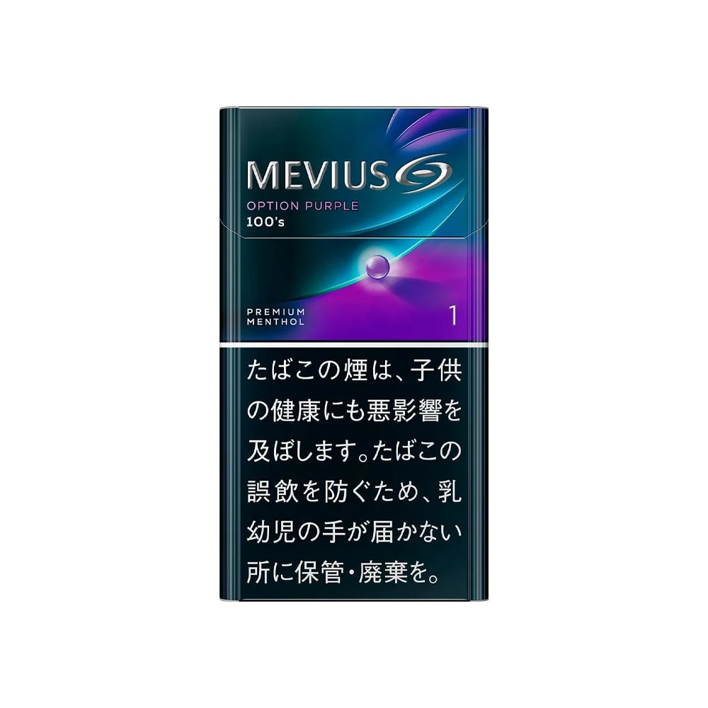 Mevius Premium Menthol Option Purple One 100’s