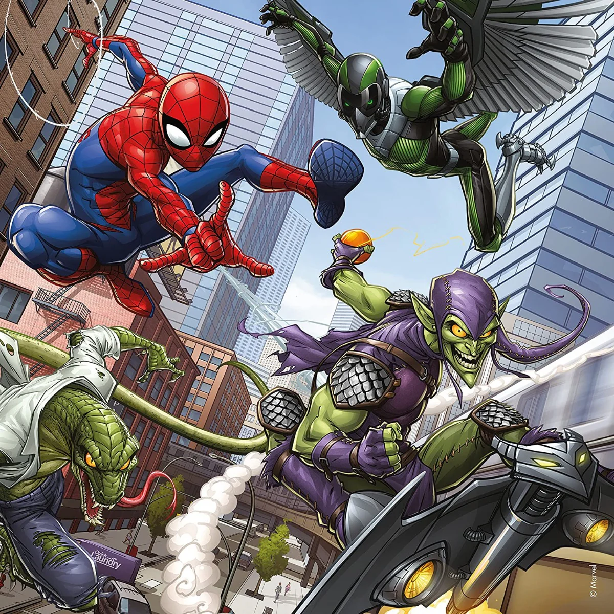 Spider-Man – 3x 49 Piece Jigsaw Puzzles (Ravensburger)
