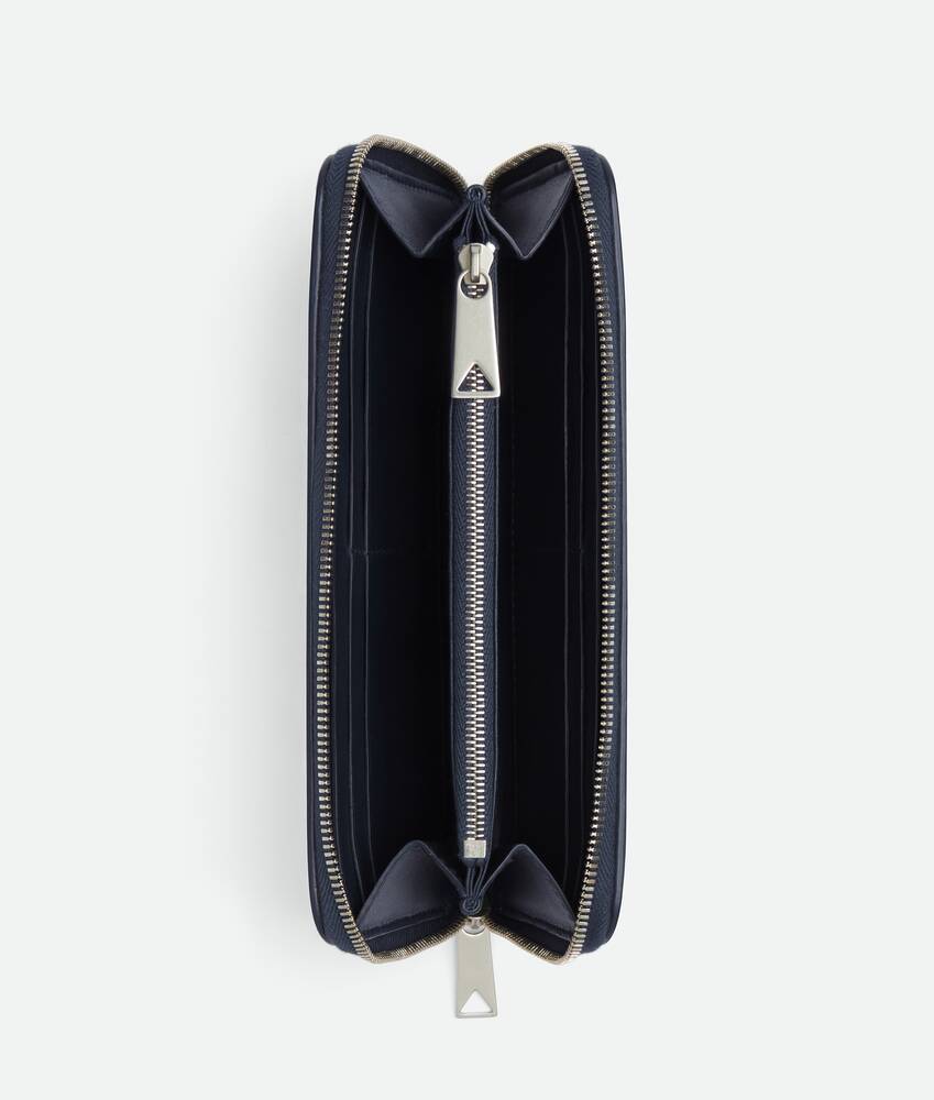 Intrecciato Zip Around Wallet