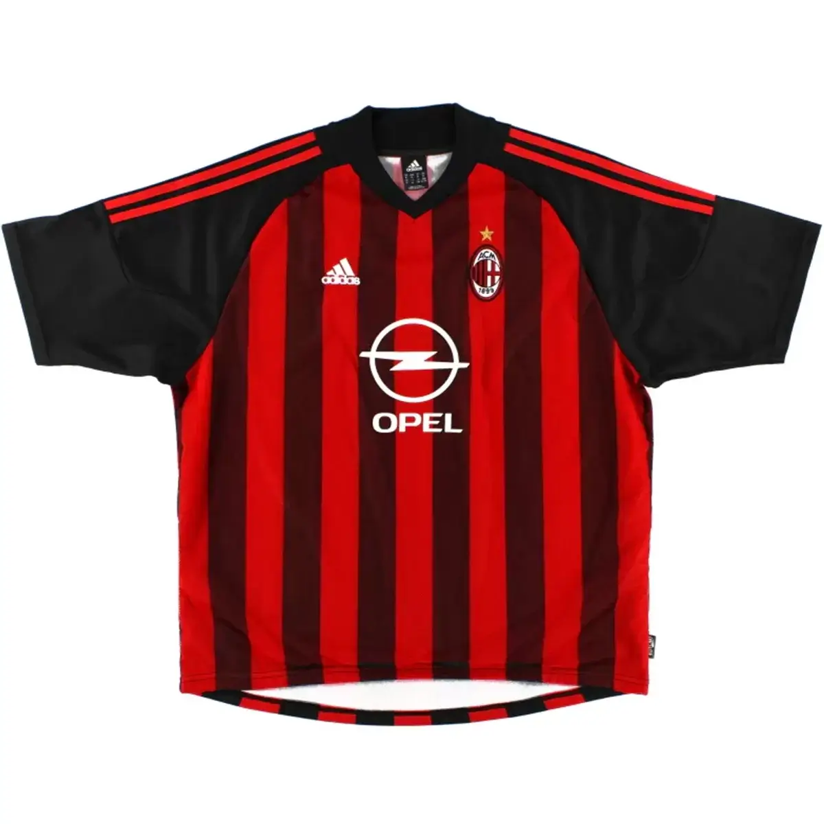 RIVALDO #10 Retro AC Milan 2002/03 Home Soccer Jersey