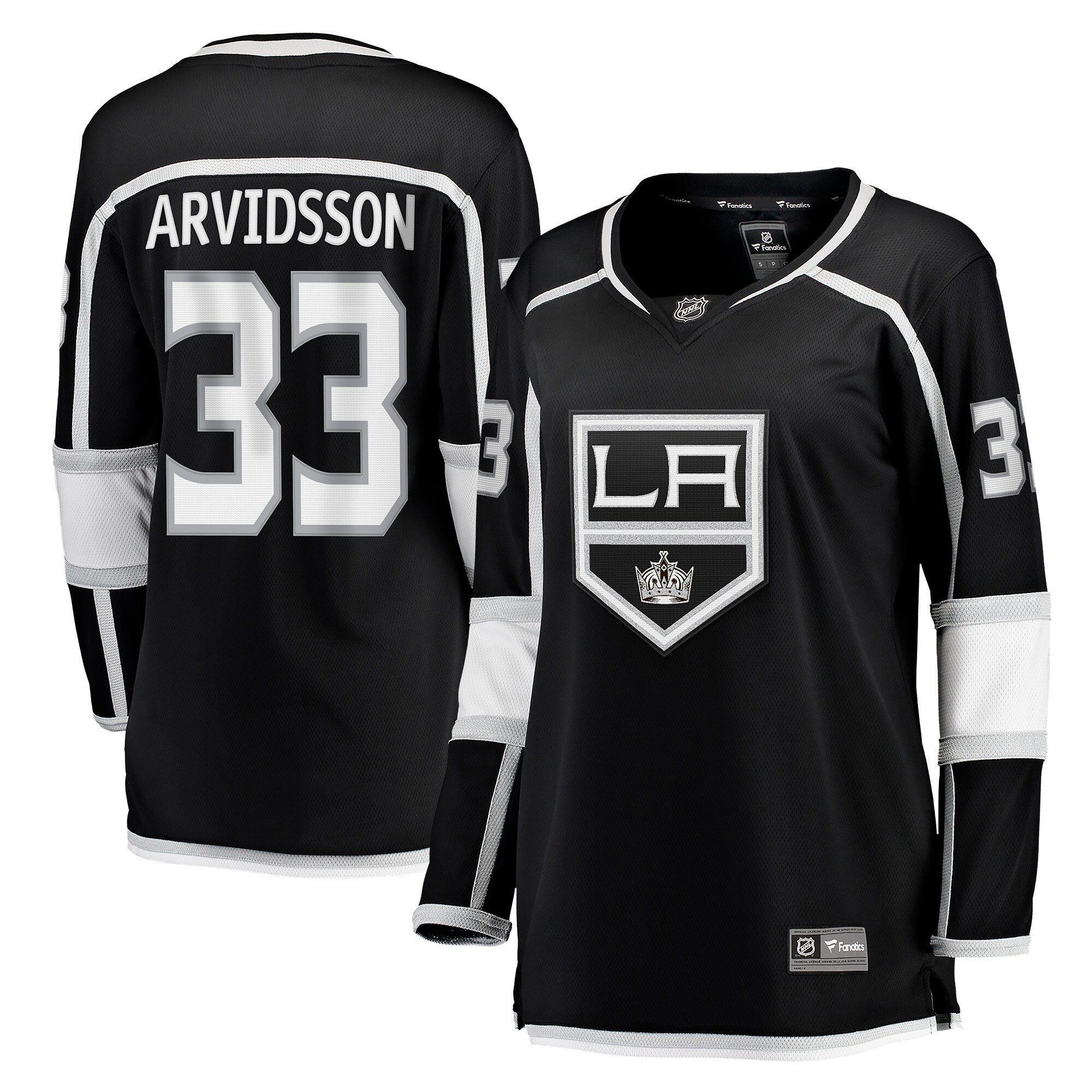 Viktor Arvidsson Los Angeles Kings Fanatics Women’s Home Breakaway   Jersey – Black