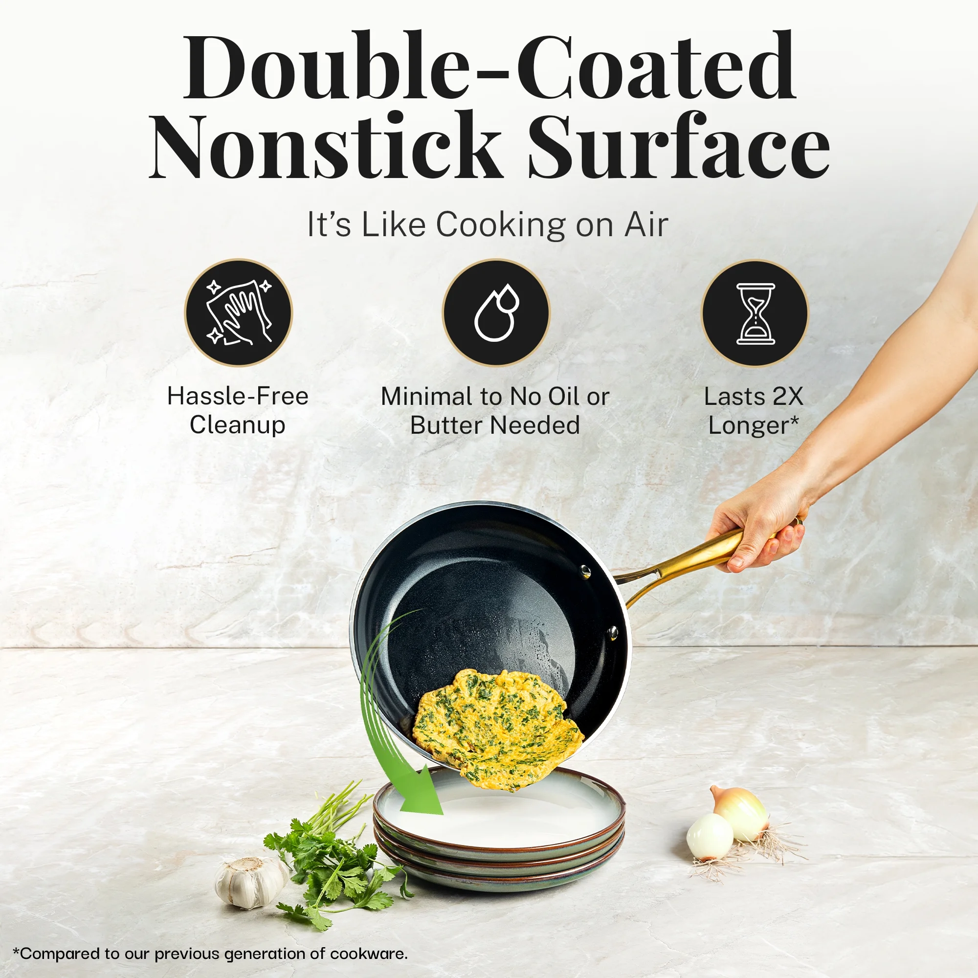 Gotham Steel 15 Pc Ceramic Cookware Set Nonstick, Ceramic Pots and Pans Set Non Stick with Steamer & Cooking Utensils, Non Toxic, Premium Stay Cool Handles, Oven & Dishwasher Safe, Blue
