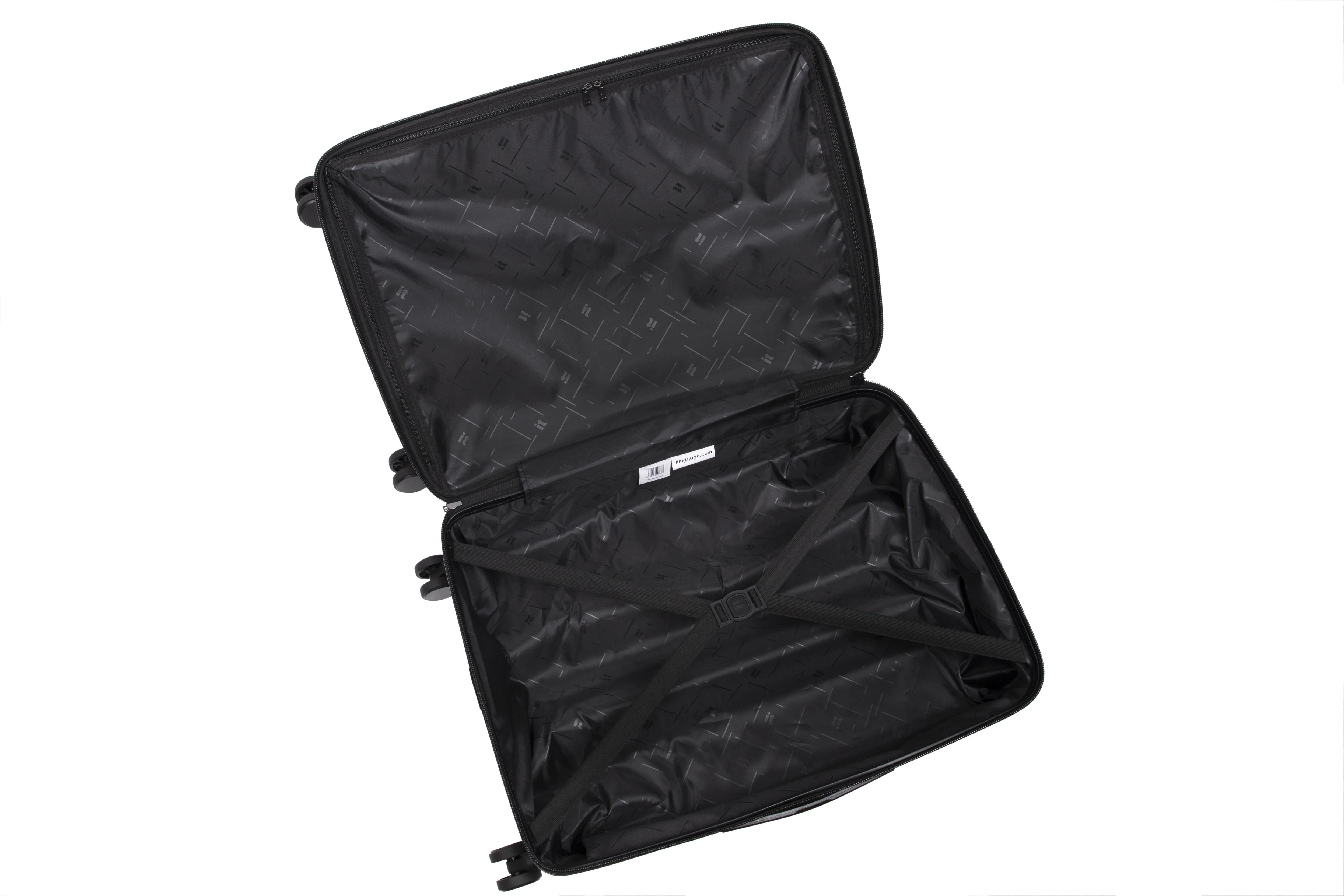 it luggage Sensational 2 Piece Hardside 8 Wheel Expandable Spinner Set, Air Blue