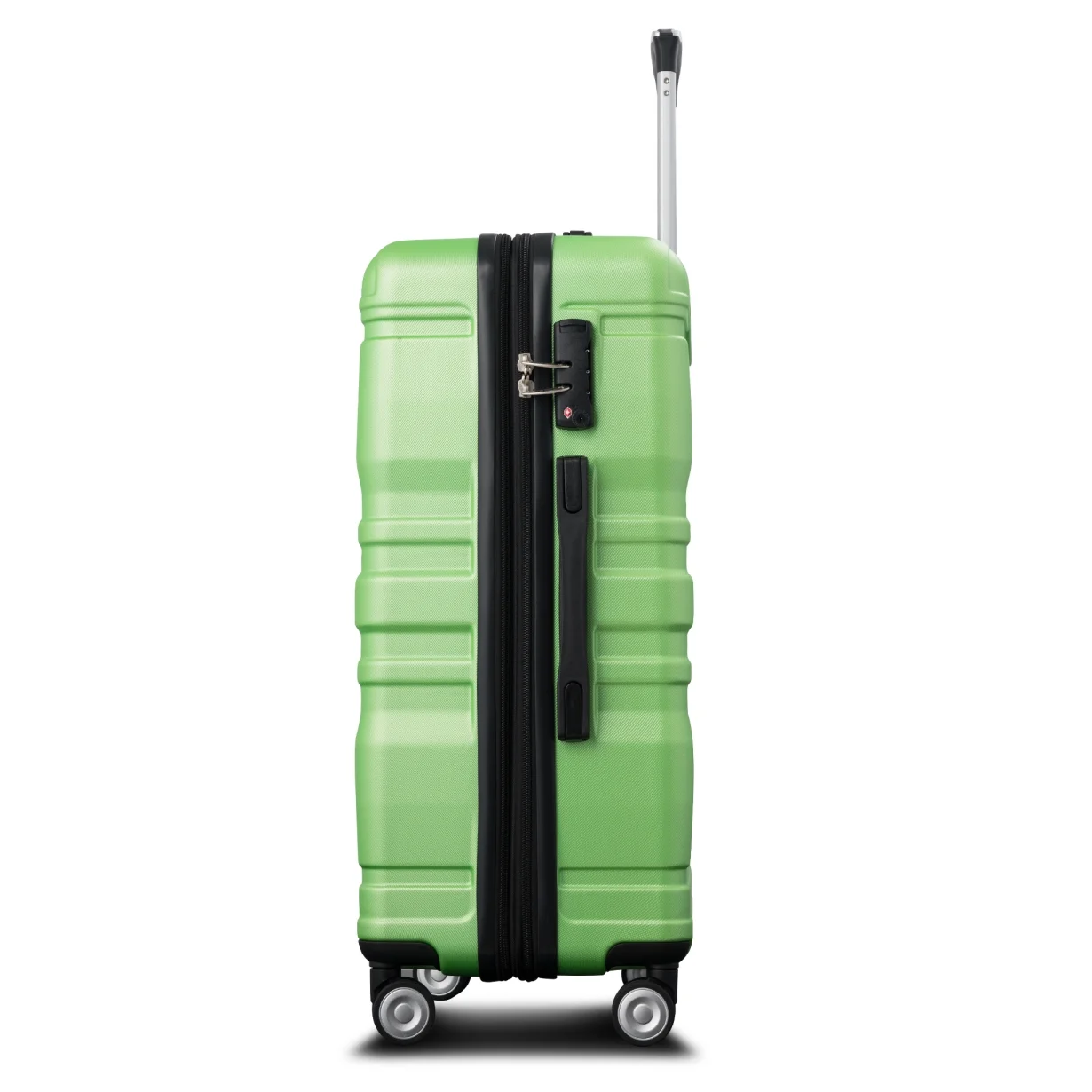 Luggage Suitcase 3 Piece Sets, New Model Expandable ABS Hardshell Luggage, Lightweight Carry-on Suitcase Sets with Spinner Wheels & TSA Lock, 20''/ 24''/ 28'', Blue Gray