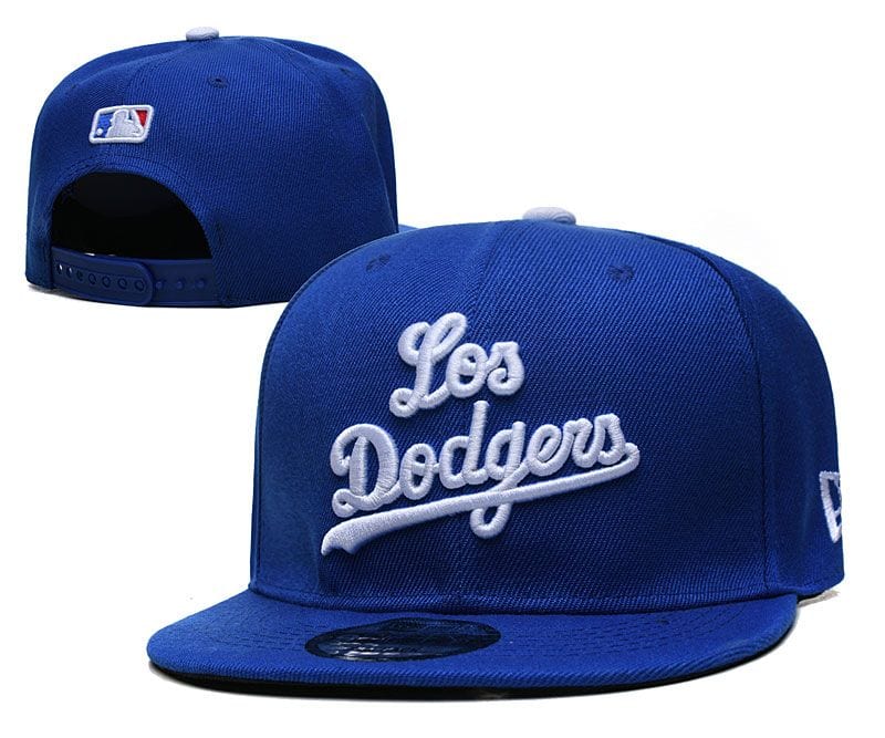 Los Angeles Dodgers Snapback  hat blue