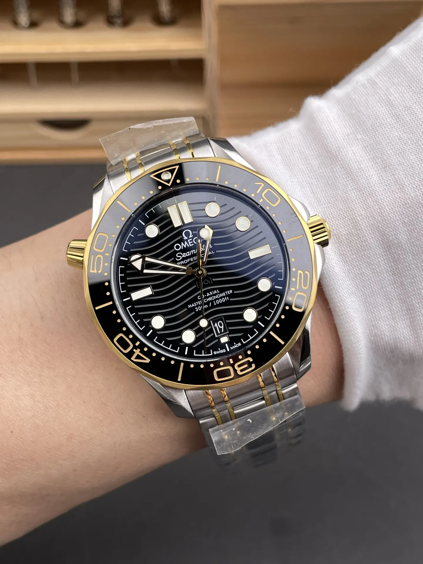 Omega Seamaster 300 Two-Tone Black 42mm