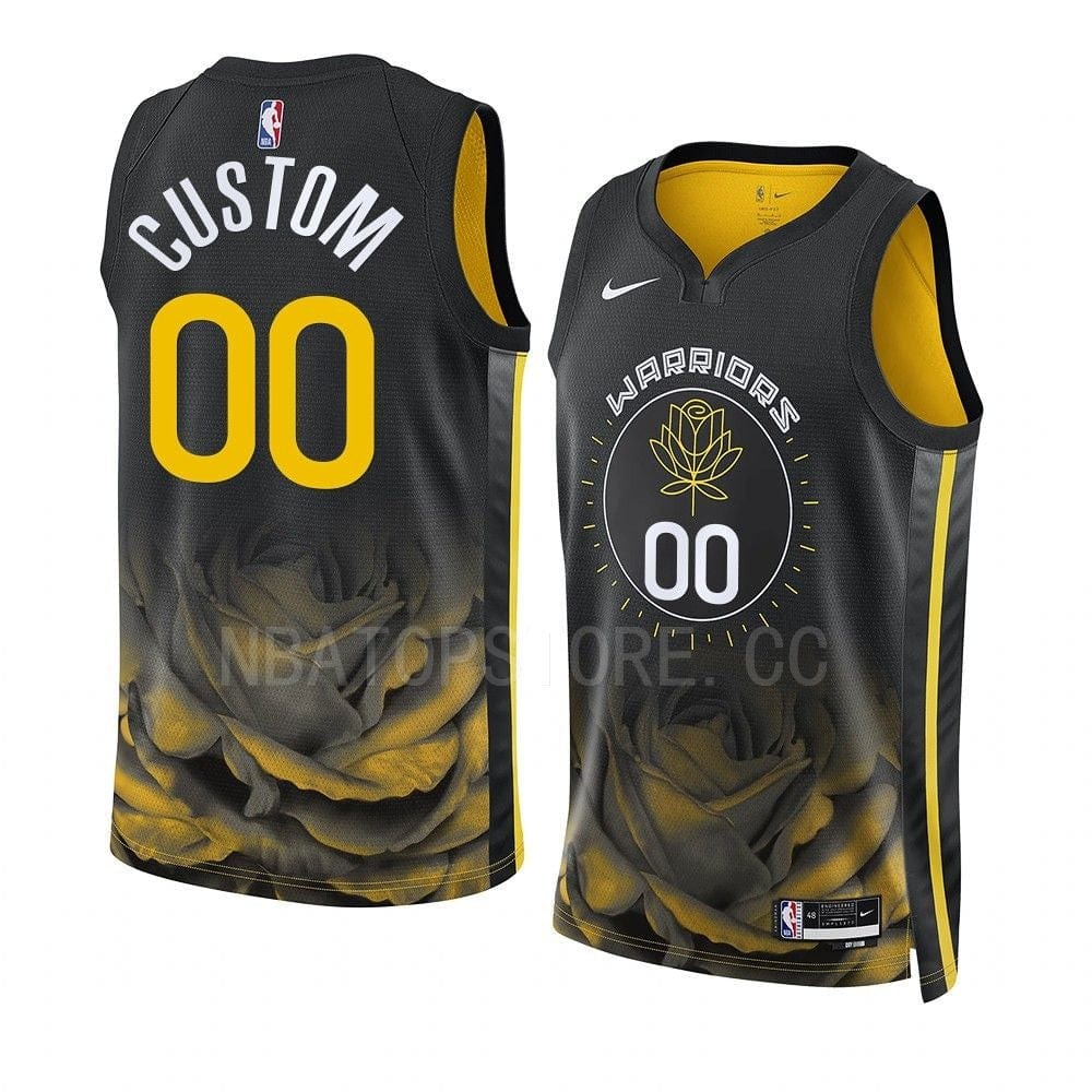 Custom Golden State Warriors 2022-23 City Edition Jersey