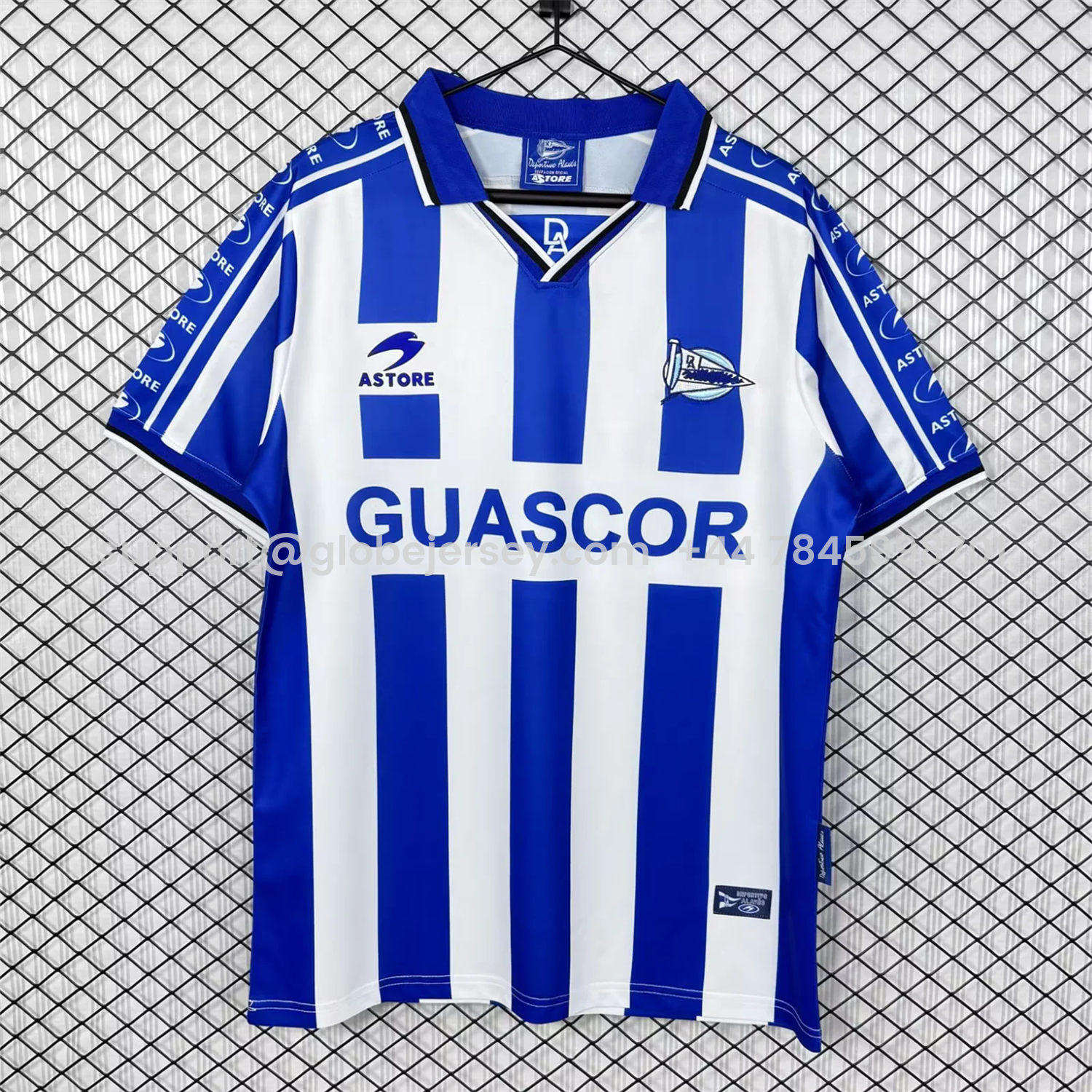 Retro Deportivo Alavés 1998-99 Home Jersey
