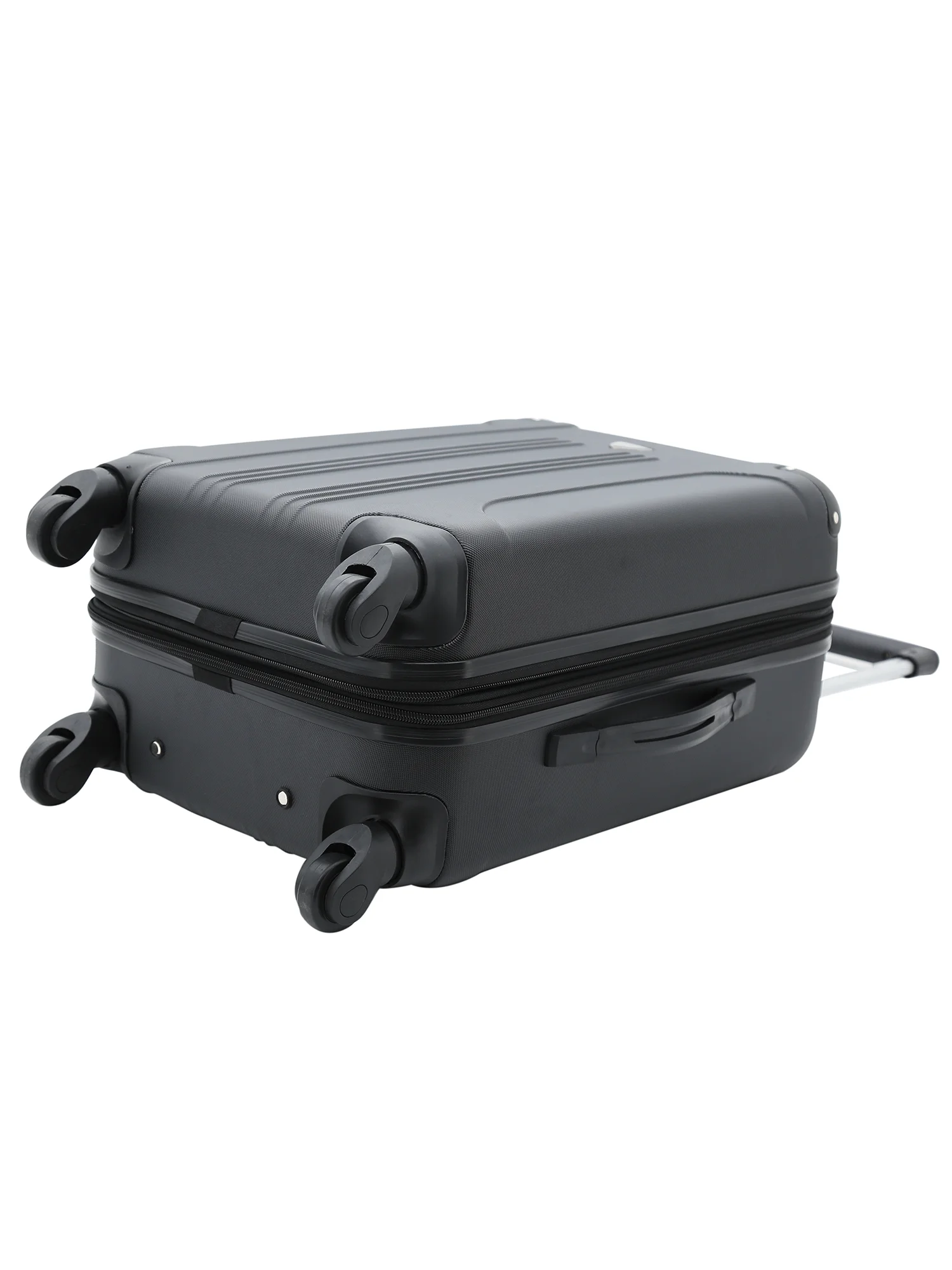 Travelers Club Chicago Plus 5pc Expandable Hardside Luggage Set, Black