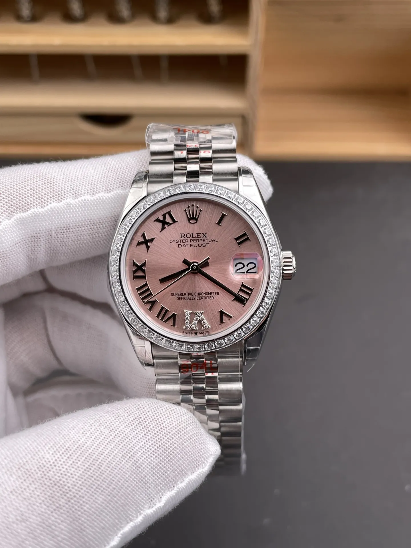 Rolex Datejust Diamond Bezel Ladies 31mm