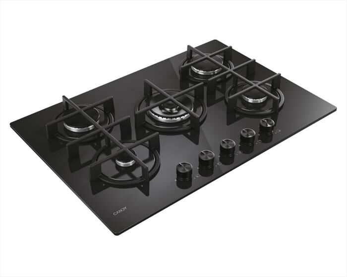 CANDY - Piano cottura a gas CVG74WTB 75 cm-Black