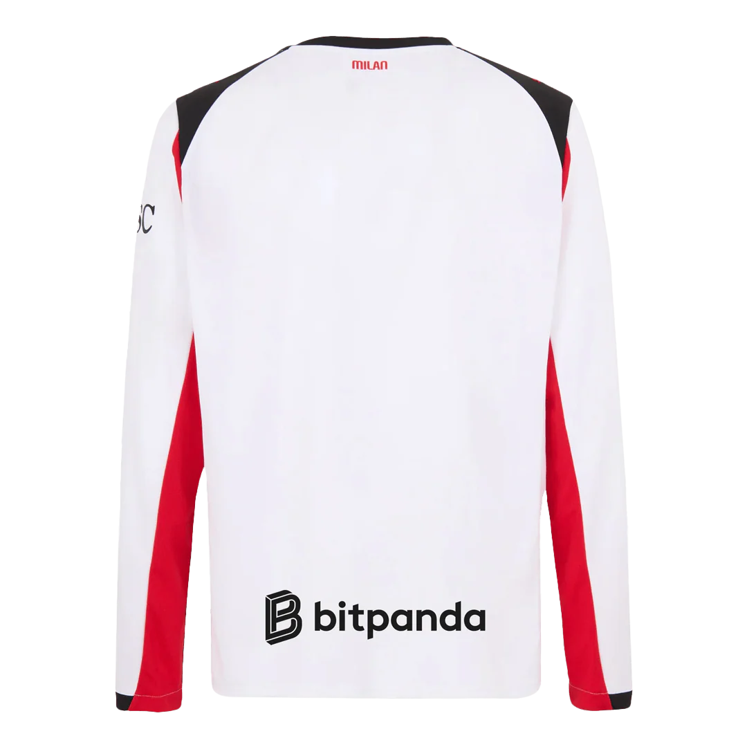 AC Milan Away Long Sleeve Soccer Jersey 2025/26