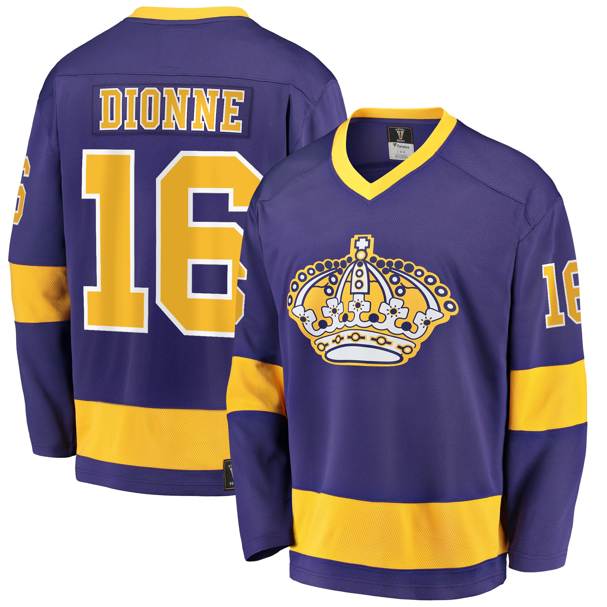 Marcel Dionne Los Angeles Kings Fanatics Premier Breakaway Retired   Jersey – Purple