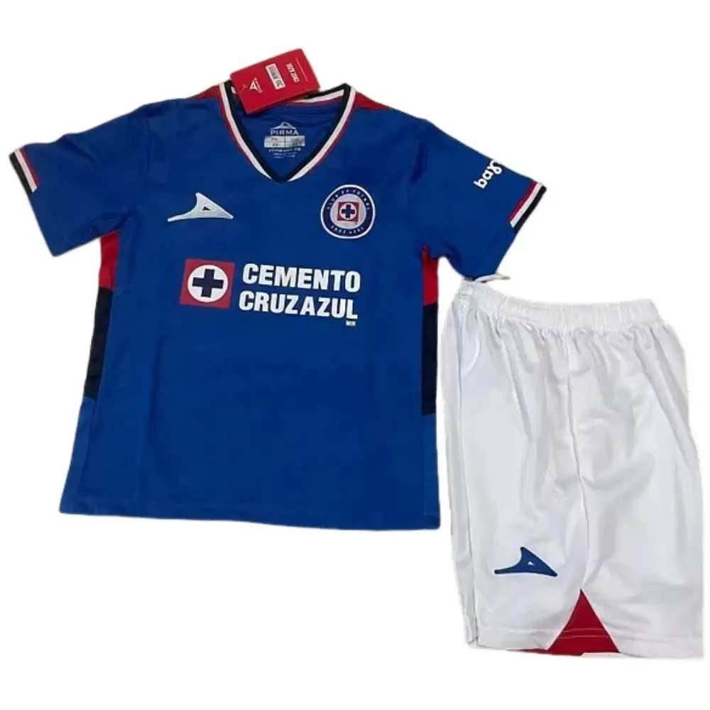 2025-26 Cruz Azul Home Jersey - Children's Size Fans Edition