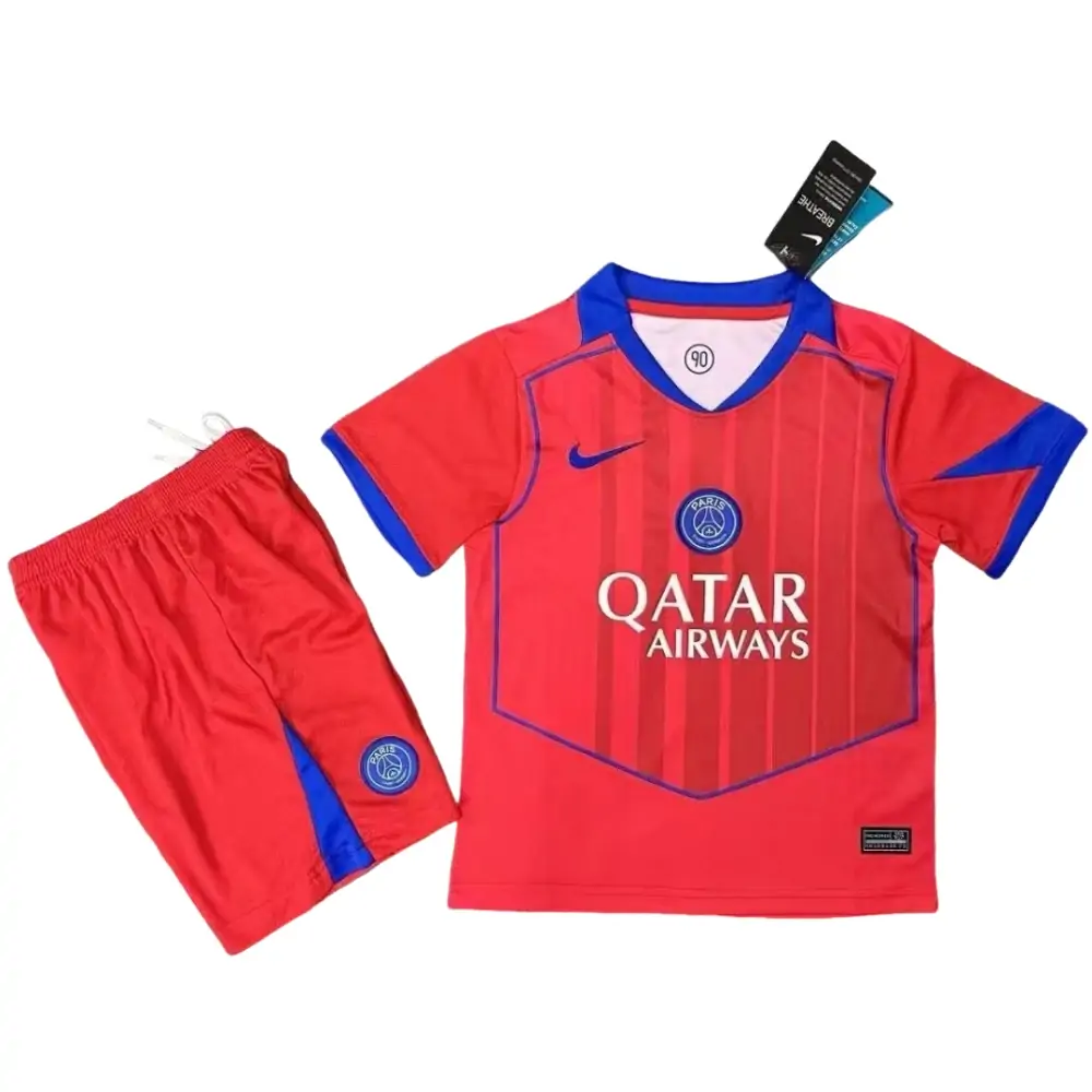 2025-26 New Season Paris Second Away Jersey - Children's Kit