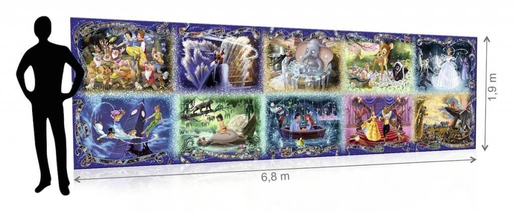 Ravensburger Puzzle of 40.000 pieces: Disney