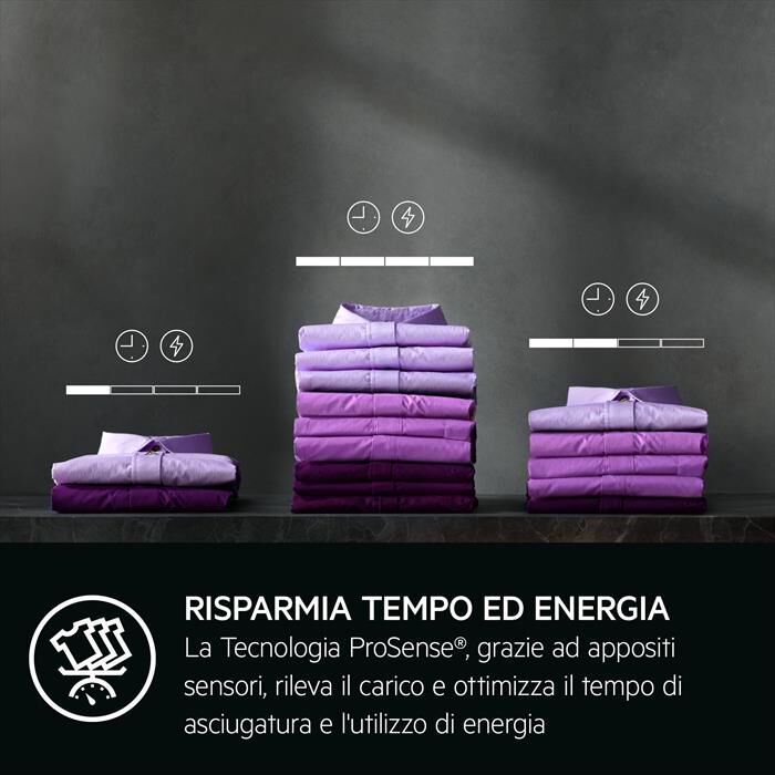 AEG - Asciugatrice TR8HDBG9B 9 Kg Classe B-Bianco