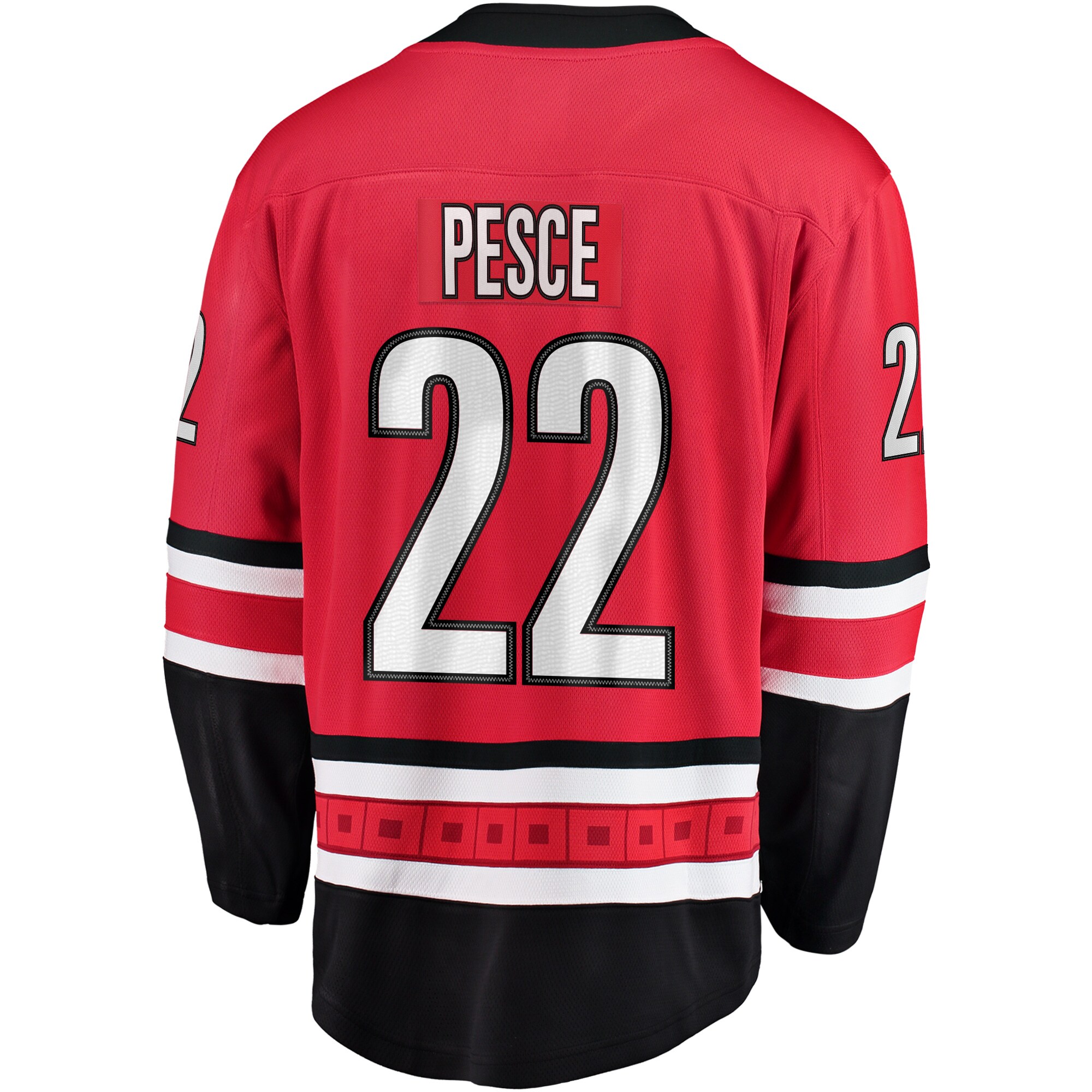 Brett Pesce Carolina Hurricanes Fanatics Alternate Breakaway   Jersey – Red