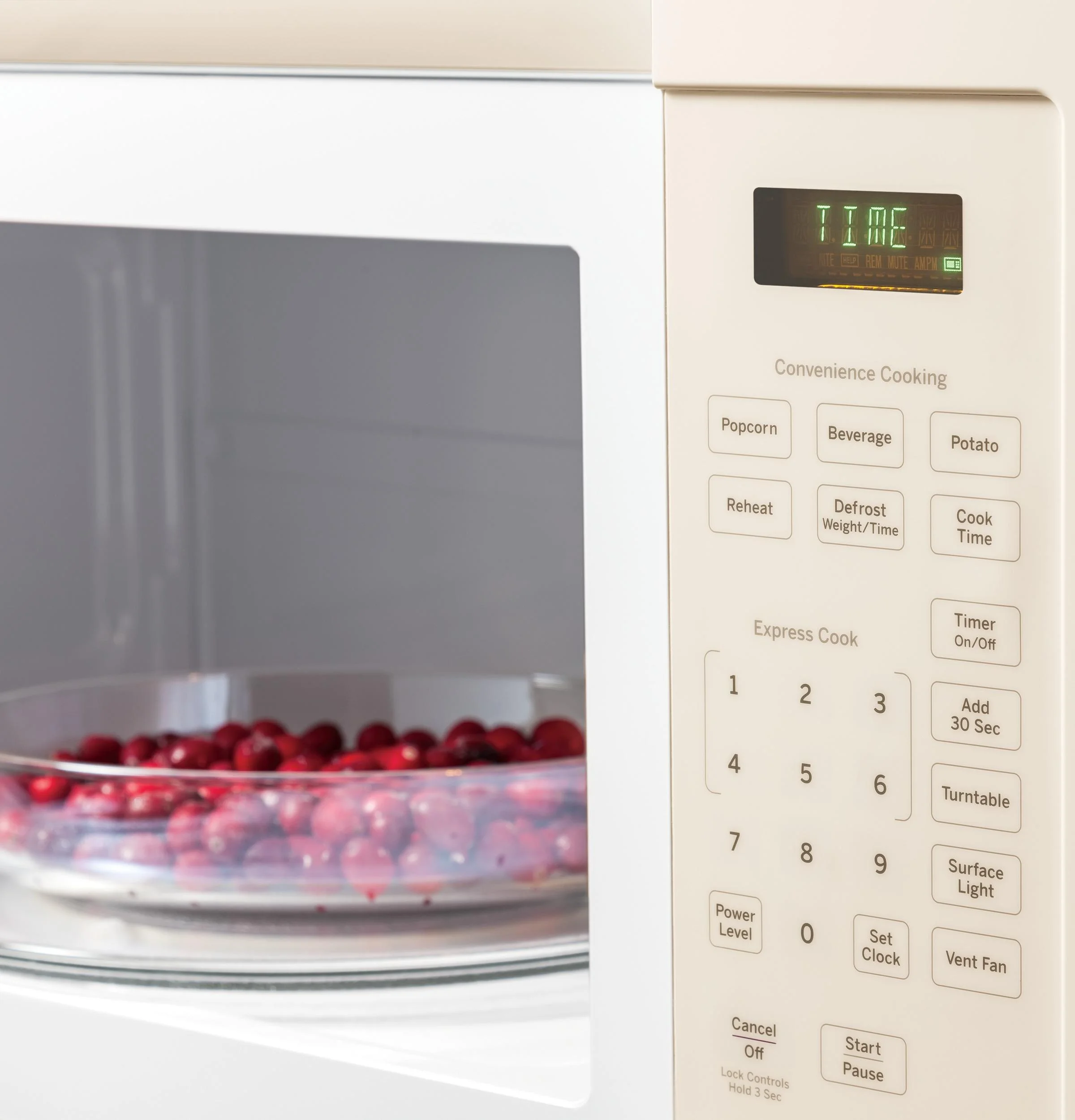 GE JVM3160RFSS 30 Over-the-Range Microwave Oven with 1.6 cu. ft. Capacity 2-Speed 300 CFM Venting in Stainless Steel