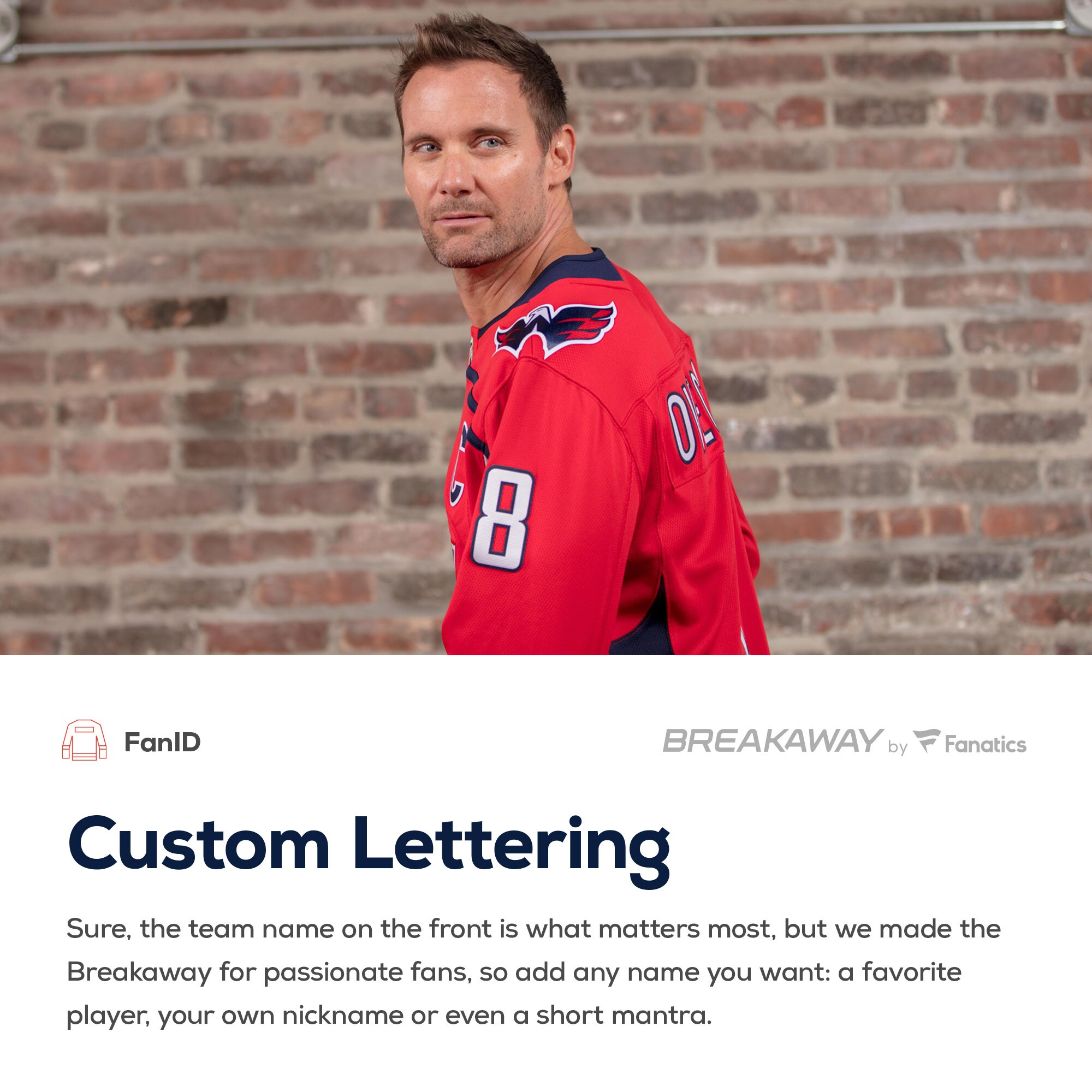 Washington Capitals 2018 Stanley Cup Champions Away Breakaway Custom Jersey – White