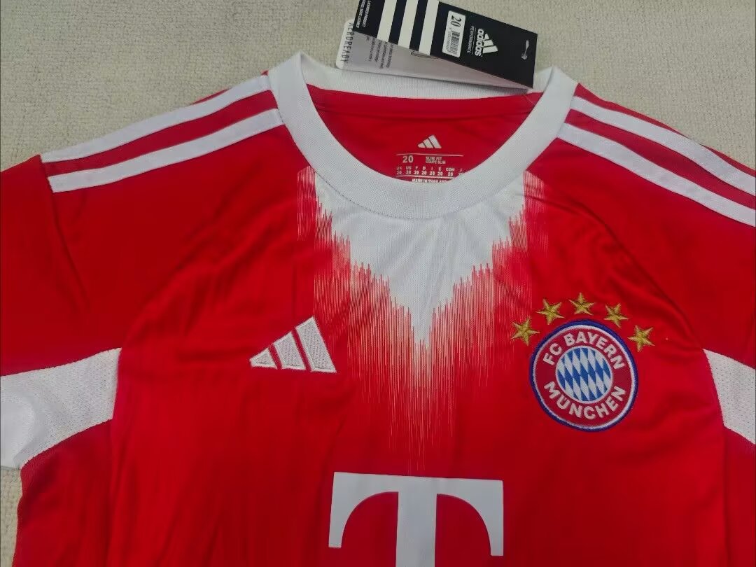 25-26 Bayern Munich Home Jersey - Kids Kit