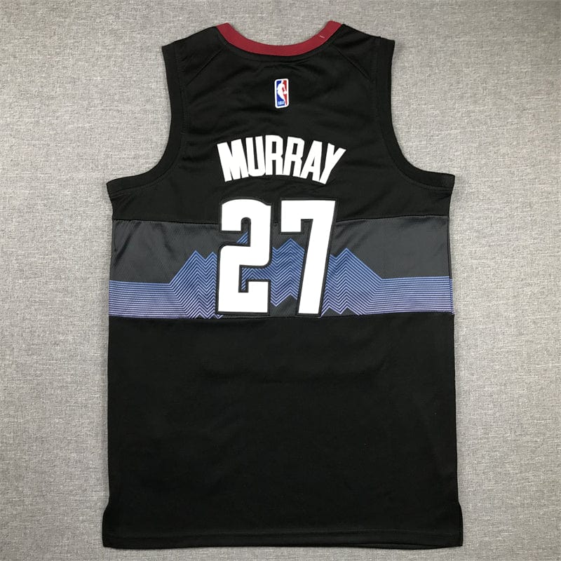 Men's Jersey 2024 Season Nuggets #27 Black City Edition MURRAY
