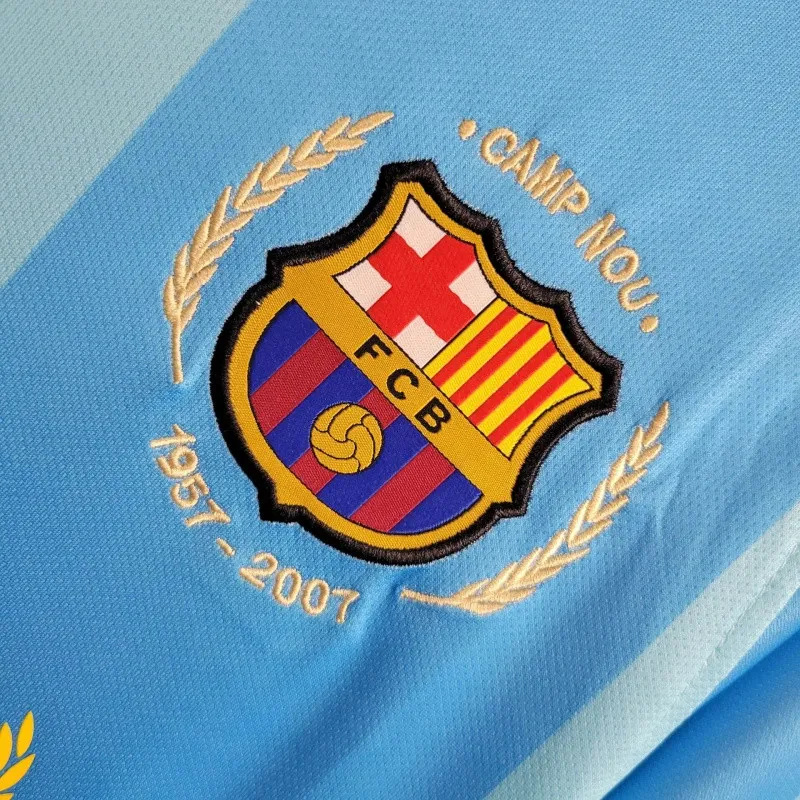 2007/08 Barcelona away retro jersey