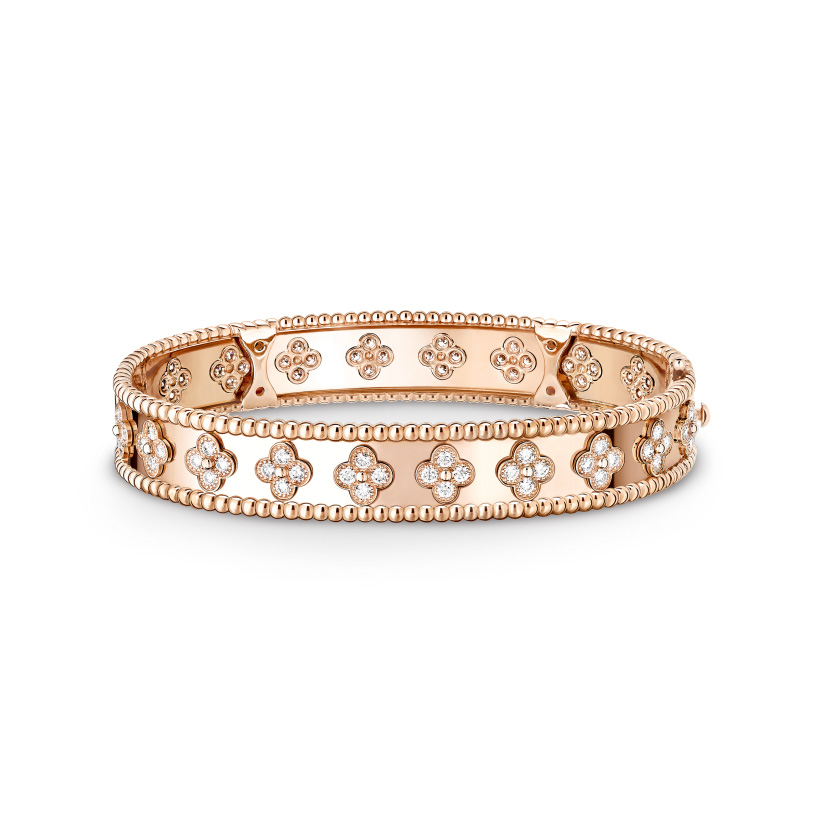 Perlee clovers bracelet, medium model