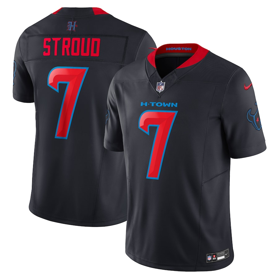 Houston Texans 7# C.J. Stroud Nike Vapor F.U.S.E. Limited Jersey
