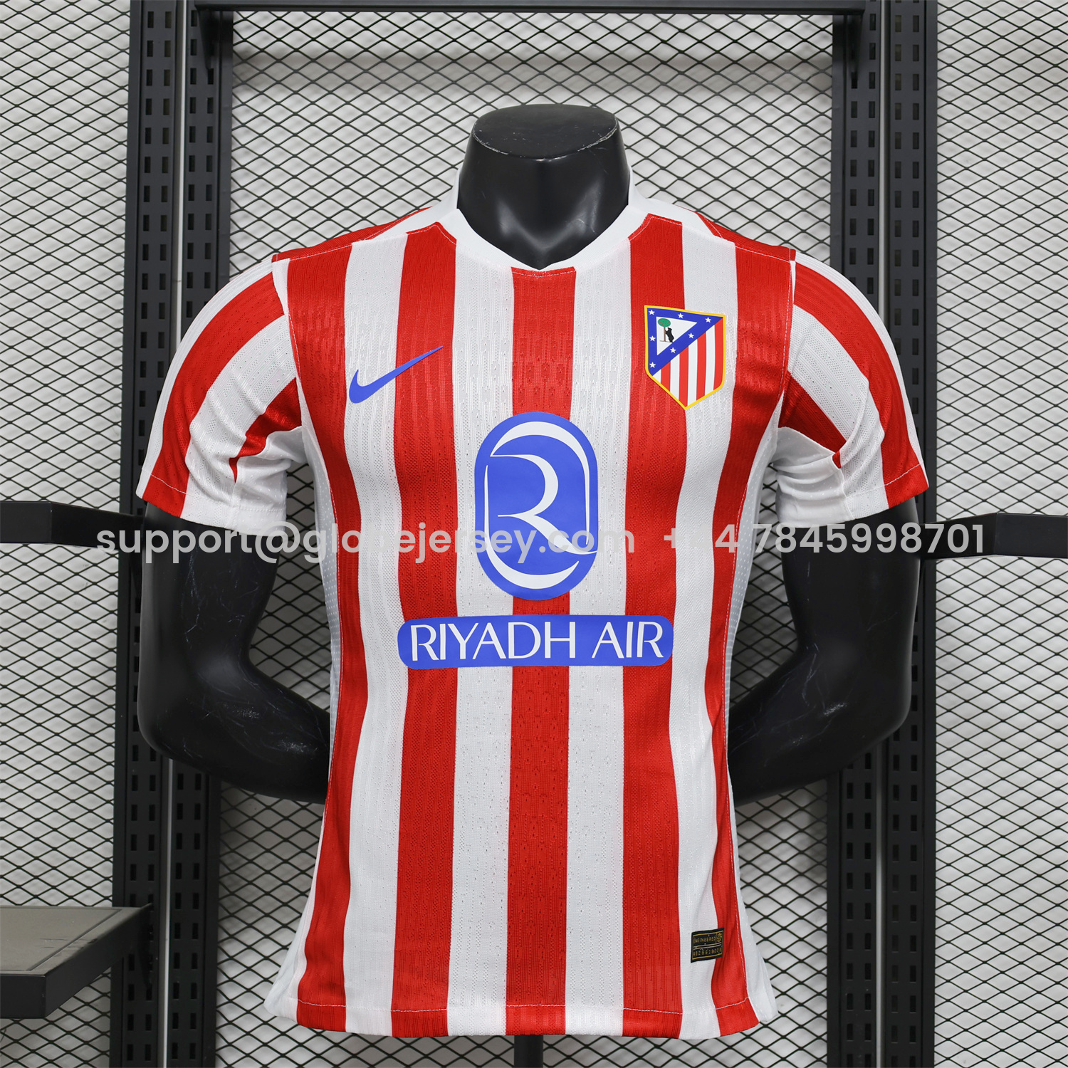 Atletico Madrid 25-26 Home Jersey - Player Version