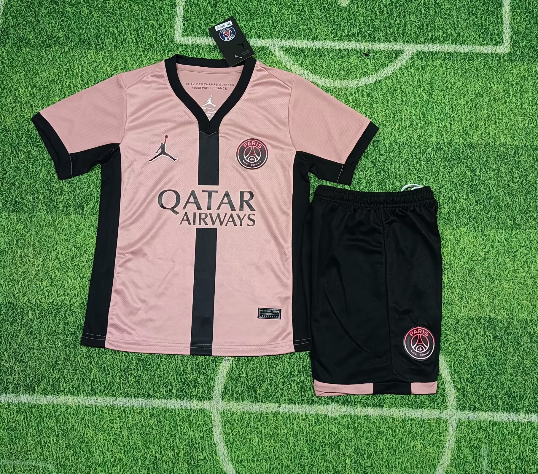 2024/2025 Kids Size Psg Paris Saint-Germain Third Away Football Shirt 1:1 Thai Quality