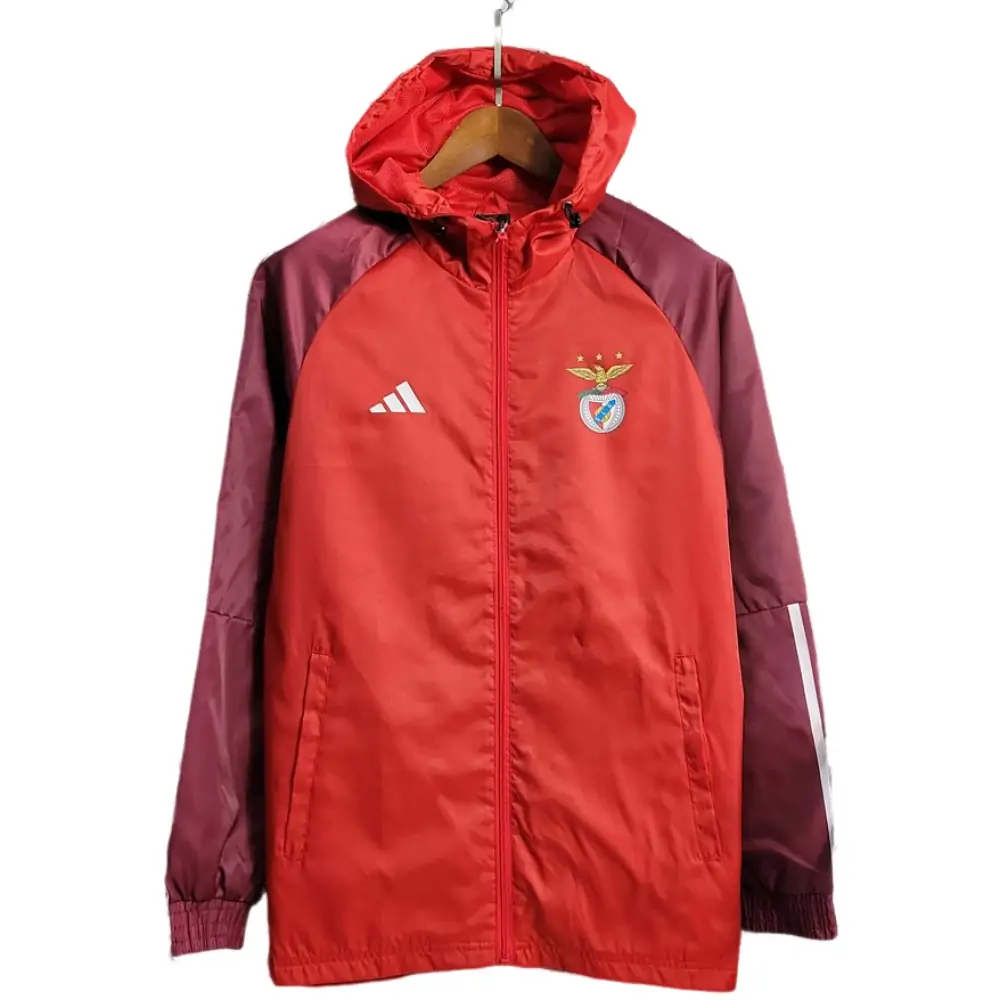 2023 Benfica Soccer Jersey Windbreaker Red
