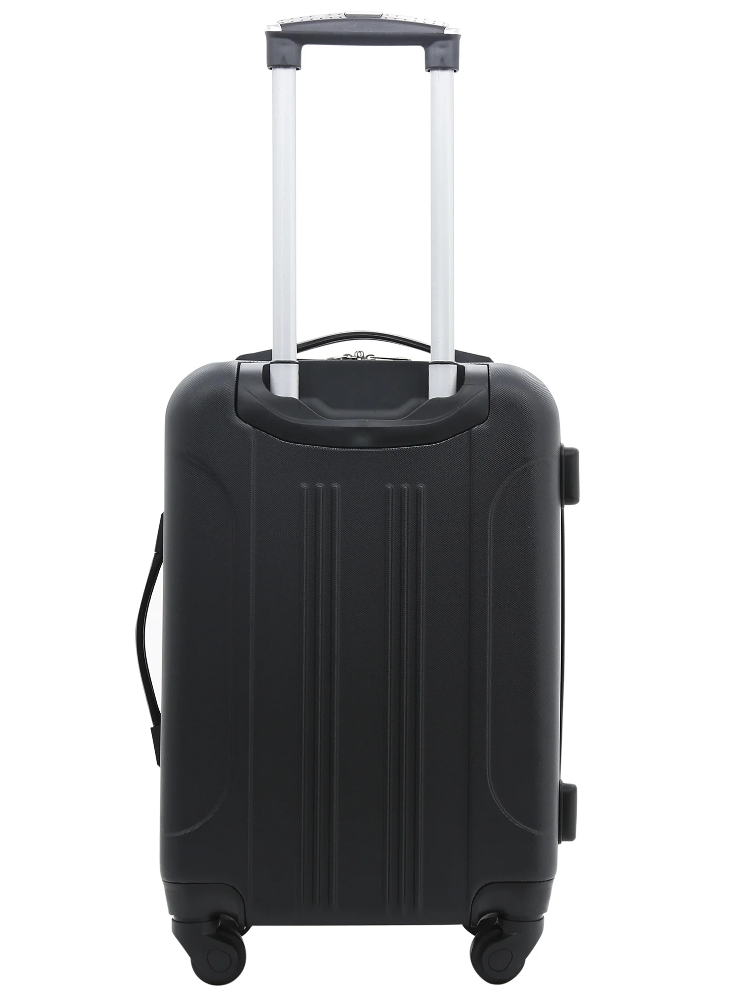 Travelers Club Chicago Plus 5pc Expandable Hardside Luggage Set, Black