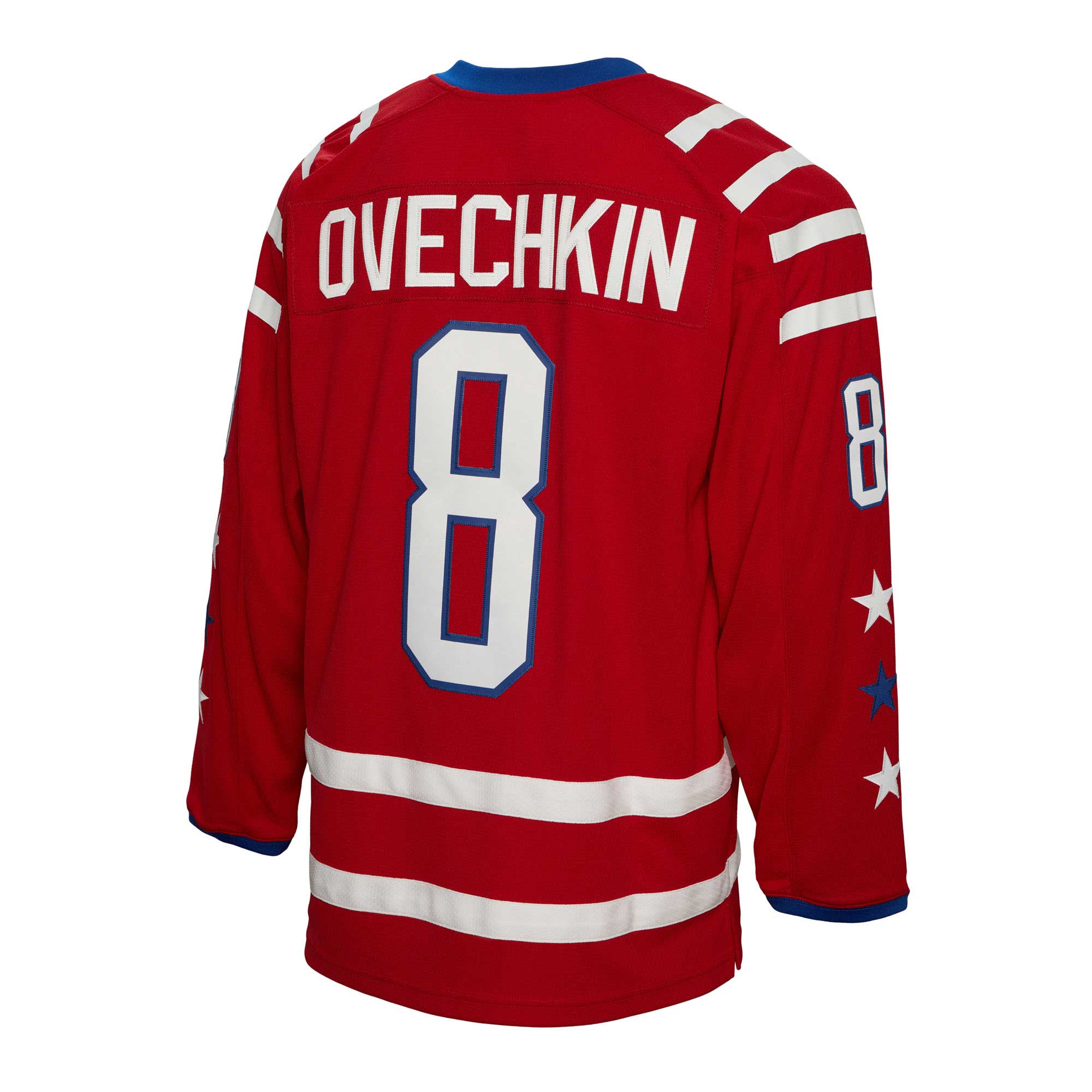Alexander Ovechkin Washington Capitals Mitchell & Ness Captain Patch 2015 Winter Classic Blue Line   Jersey – Red