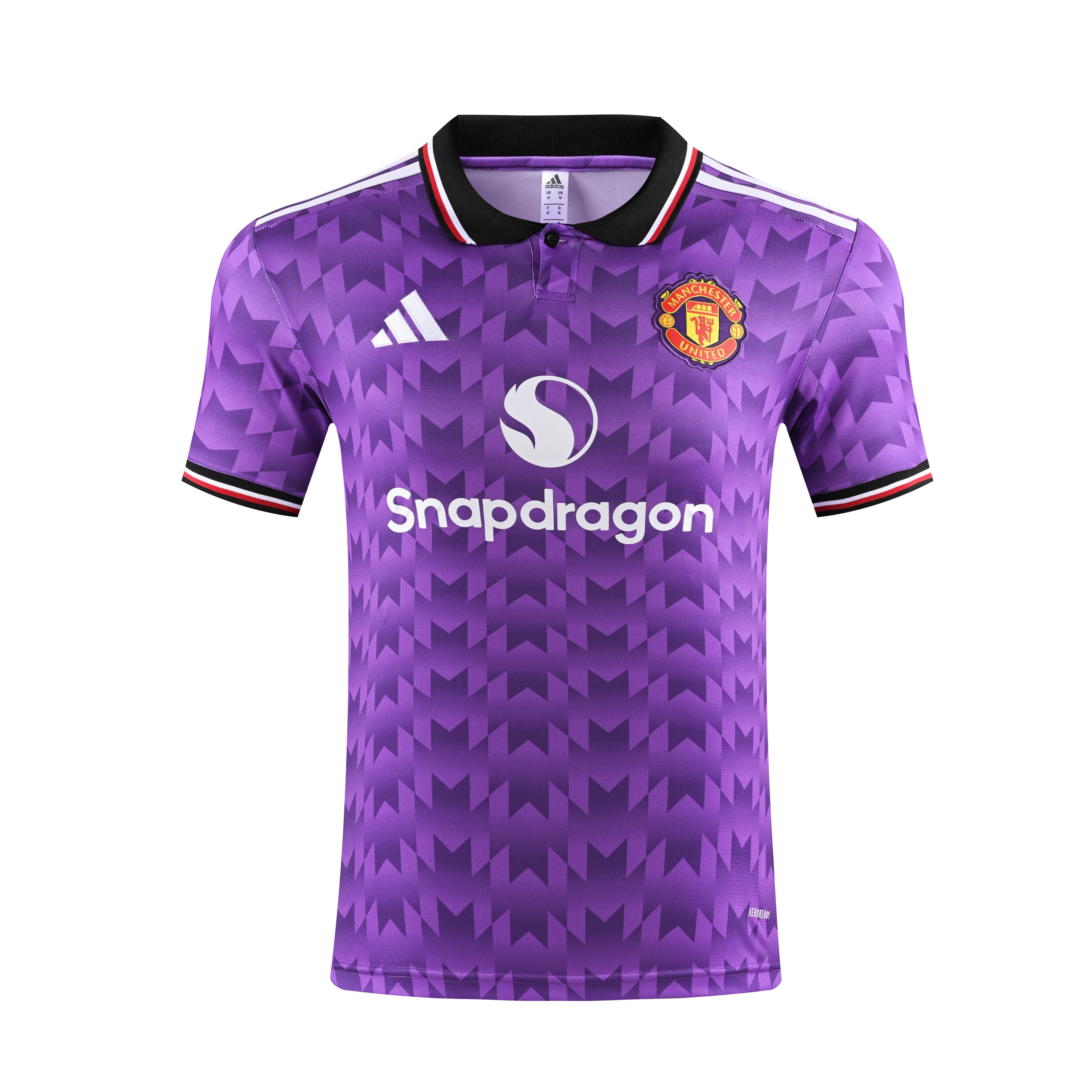 25-26 Manchester United (Polo Shirt) Purple Training Jersey - Fan Edition