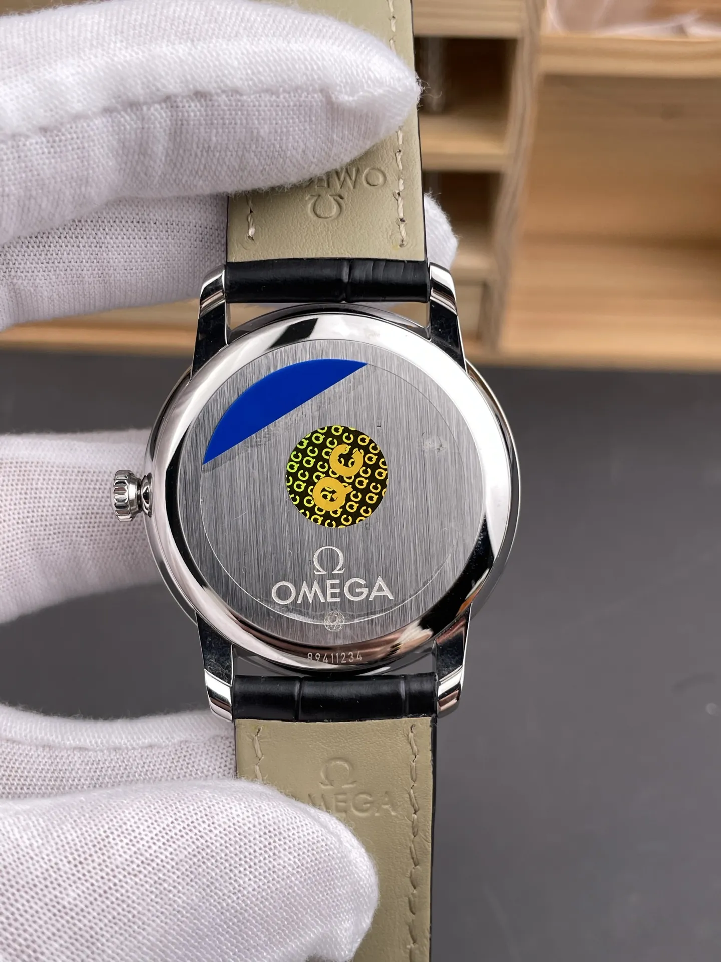 Omega De Ville Blue Dial 39.5mm