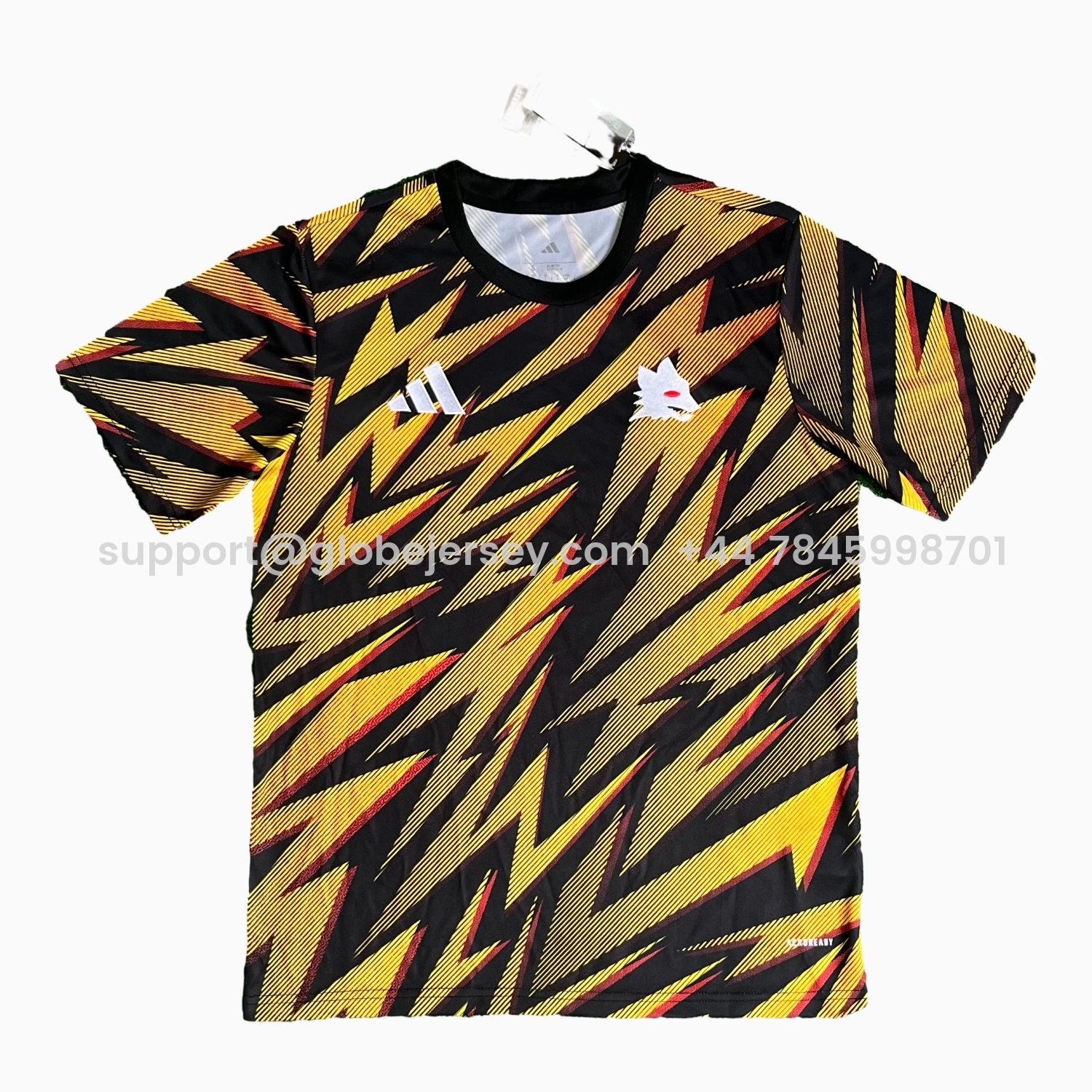AS Roma 25-26 Yellow Pre-Match Training Jersey - Fans Version