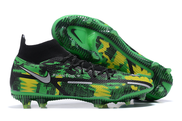Phantom GT2 high-top Shock Wave series waterproof all-knit FG football shoes Nike Phantom GT2 Dynamic Fit Elite FG