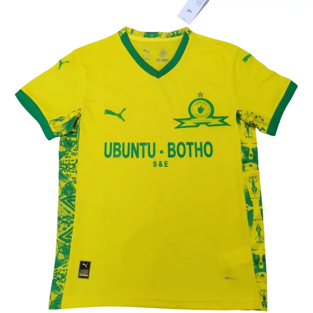2025-26 Mamelodi Sundowns Home Jersey - Fans Edition